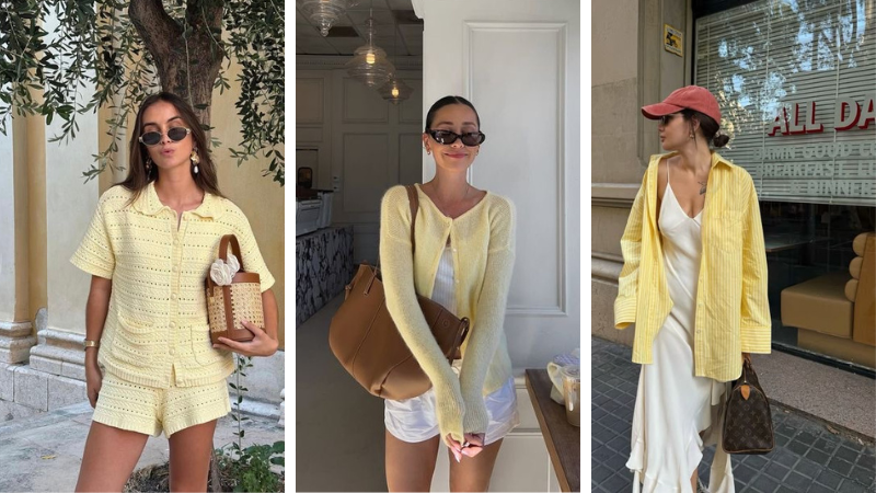 Butter yellow outfit