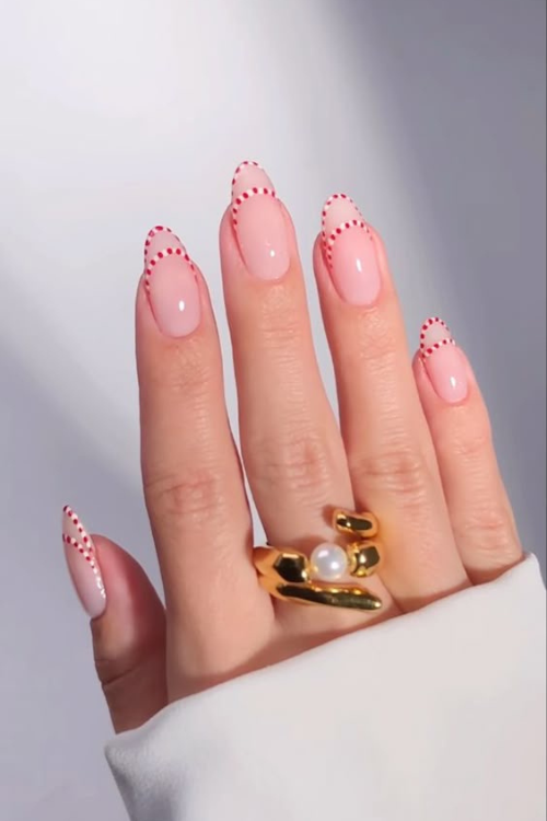 simple christmas nails