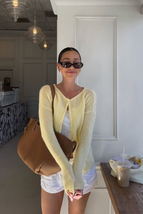 butter yellow outfit