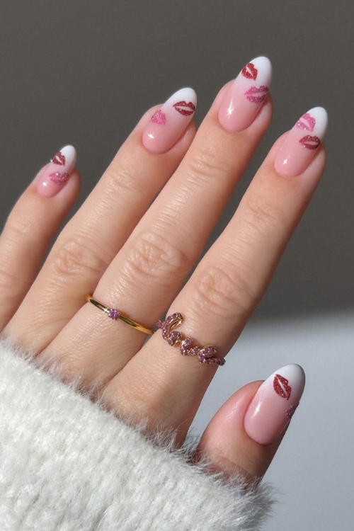 valentine nails