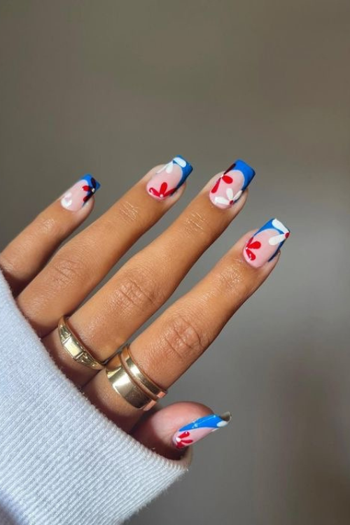 4th of july nails