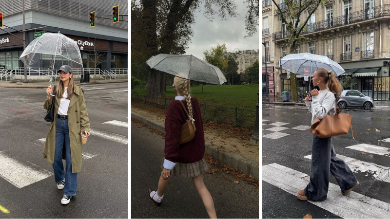 rainy day outfits