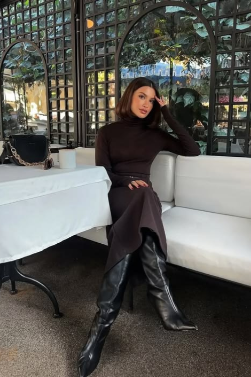 fall date night outfit
