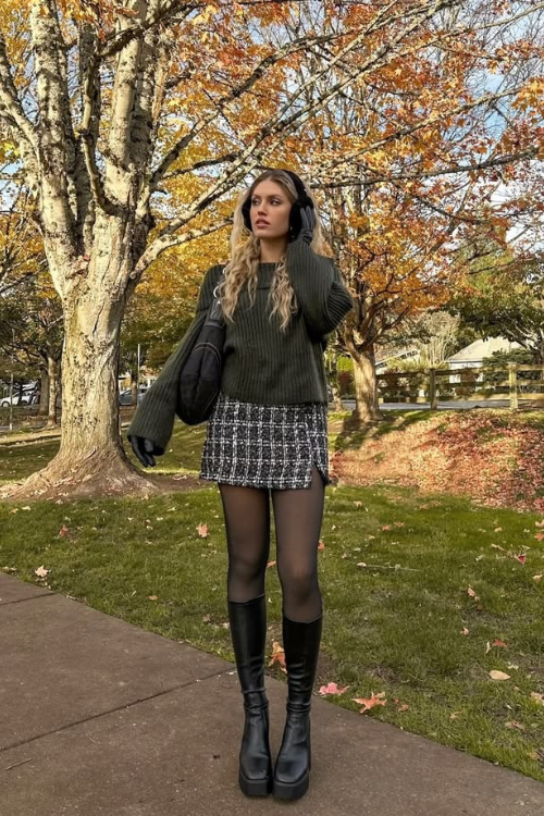 skirt outfit