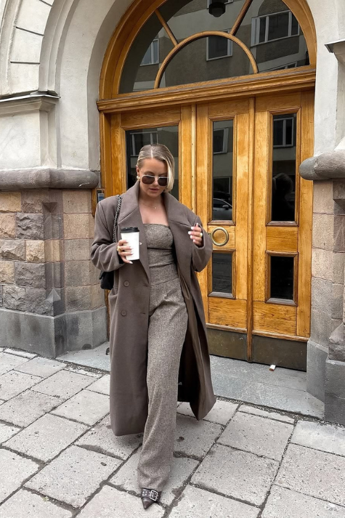long coat outfit