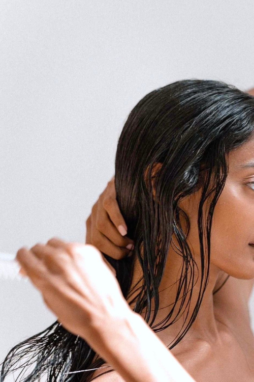 oily hair