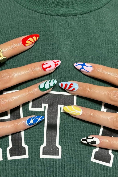 back to school nails