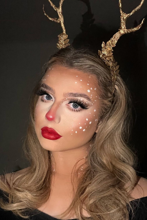 christmas makeup