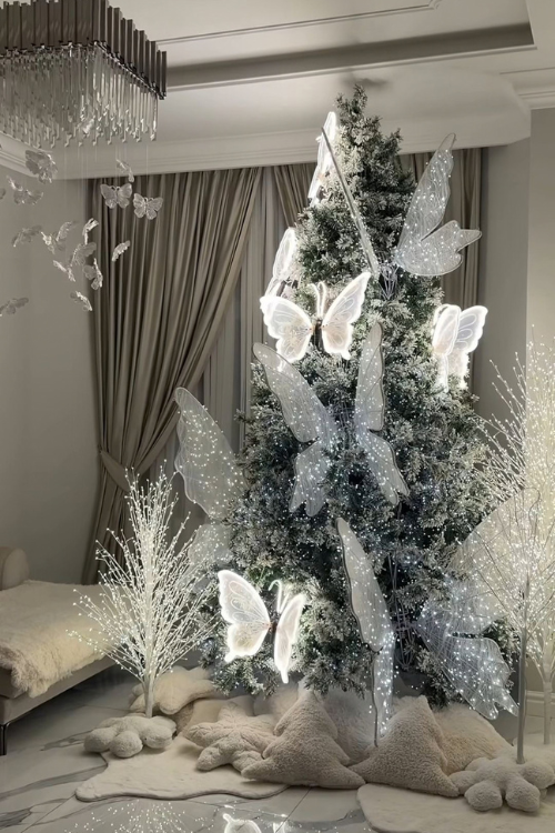 white christmas tree ideas