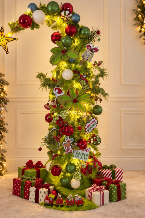 grinch christmas tree